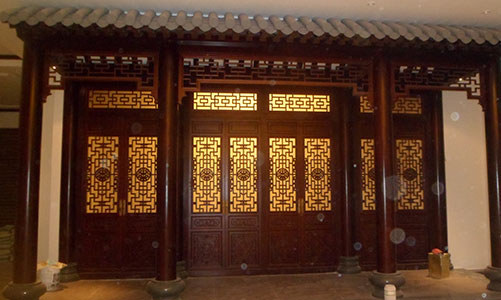 魏都传统仿古门窗浮雕技术制作方法